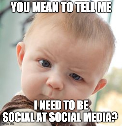 &Omicron;&rho;&gamma;&alpha;&nu;&iota;&kappa;ό Social Media Marketing meme